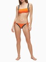 Calvin Klein Cheeky String Side Tie Vermillion Orange Bikini-Hose