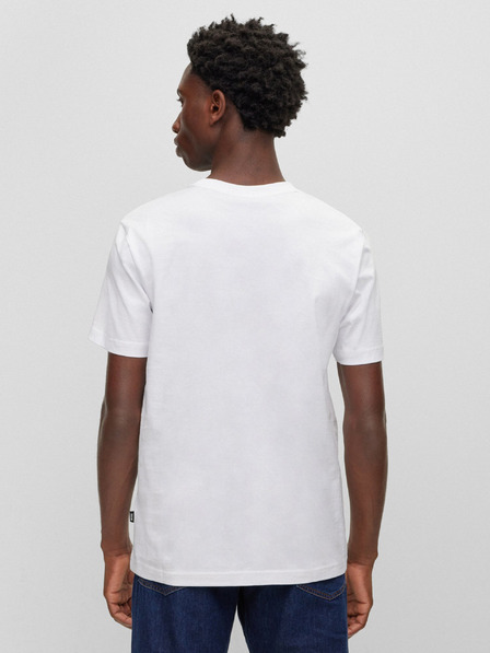 BOSS Weißes Herren-T-Shirt Hugo Boss