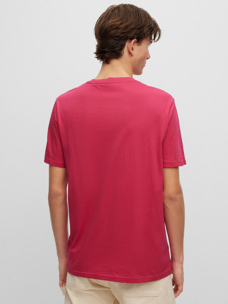 BOSS Dunkelrosa Herren-T-Shirt Hugo Boss