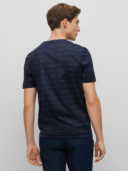 BOSS Dunkelblaues Hugo Boss Herren-T-Shirt