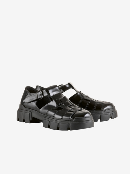 Högl Schwarze Damen Ledersandalen Högl Billie