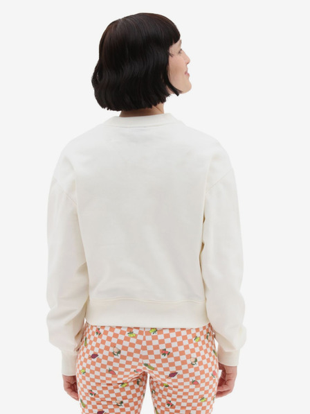 Vans Fruit Checkerboard Crop Sweatshirt