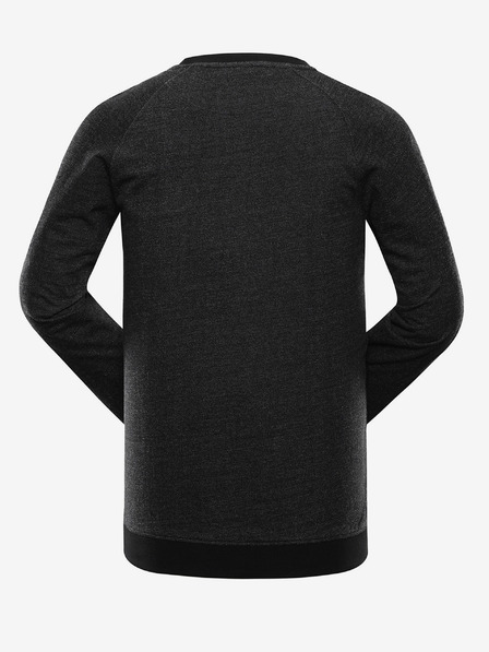 ALPINE PRO Herren Baumwoll-Sweatshirt ALPINE PRO TERR schwarz