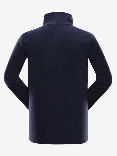 ALPINE PRO Herren-Fleece-Kapuzenpullover ALPINE PRO GARIM blau