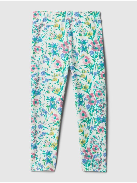 GAP Blaue Leggings mit Blumenmuster für Mädchen GAP