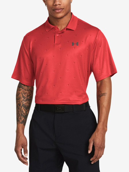 Under Armour UA Perf 3.0 Printed Polo T-Shirt