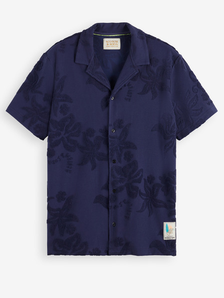 Scotch & Soda Terry Jacquard Hemd