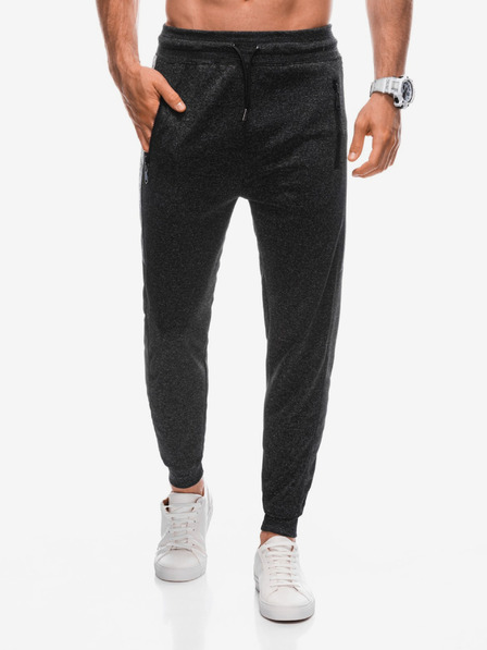 Edoti Dunkelgraue Herren Sweatpants Edoti