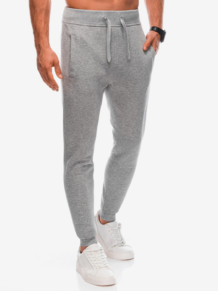 Edoti Graue Herren Basic Sweatpants Edoti