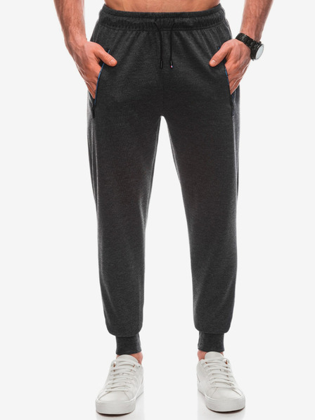 Edoti Dunkelgraue Herren Sweatpants Edoti