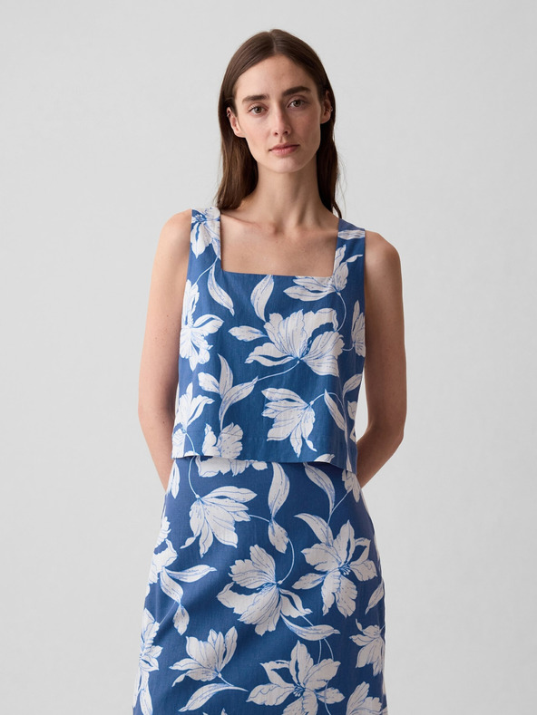 GAP Crop-Top aus Leinen GAP