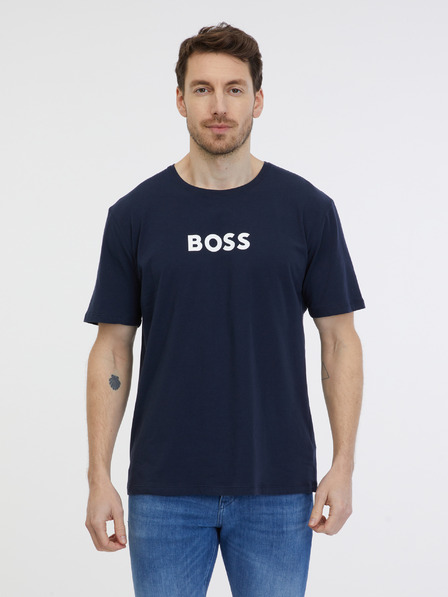 BOSS Dunkelblaues Herren T-Shirt BOSS