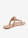 Zaxy Spike Thong Nude Flip-Flops