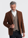 Ombre Clothing Braunes Herren-Sakko Ombre Clothing