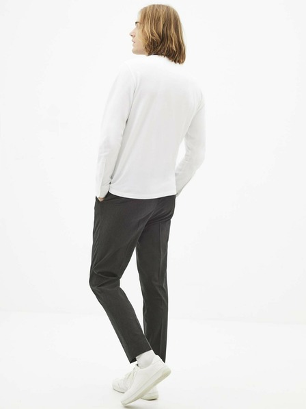 Celio Weißes Poloshirt Celio Sessicoml