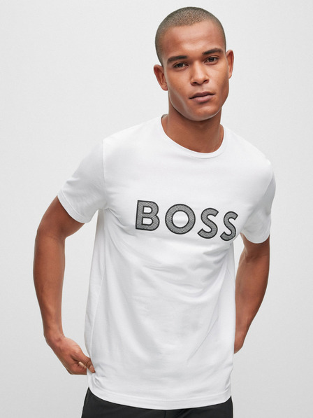 BOSS Set aus zwei Herren-T-Shirts in Weiß und Schwarz Hugo Boss