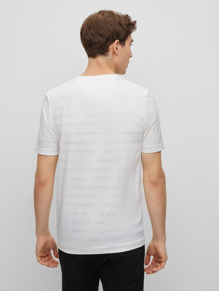 BOSS Weißes Herren-T-Shirt Hugo Boss