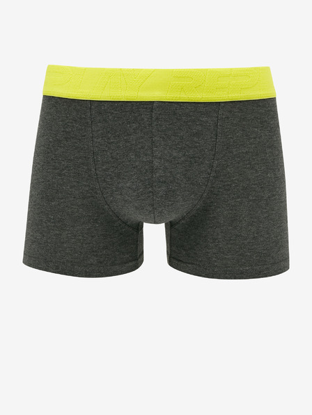Replay Zweier-Set Herren-Boxersocken in Schwarz und Dunkelgrau Replay