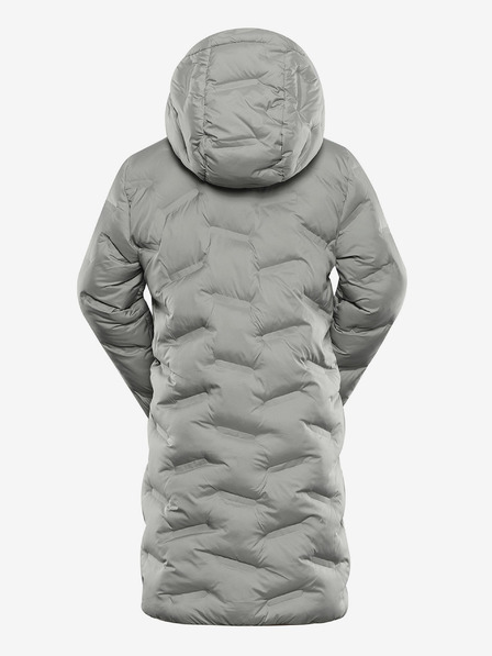 ALPINE PRO Grauer Mädchen-Hi-Therm-Mantel mit Imprägnierung Alpine Pro Awedo
