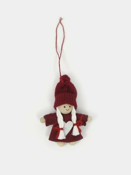 Sass & Belle Roter Sass & Belle Weihnachtsschmuck zum Aufhängen