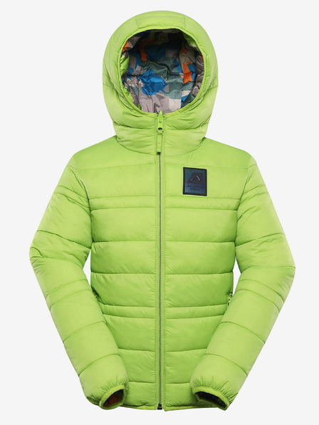 ALPINE PRO Kinder-Wendejacke hi-therm ALPINE PRO DOUWO grün