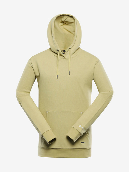 ALPINE PRO Grüner Herren-Kapuzenpullover Alpine Pro MALM
