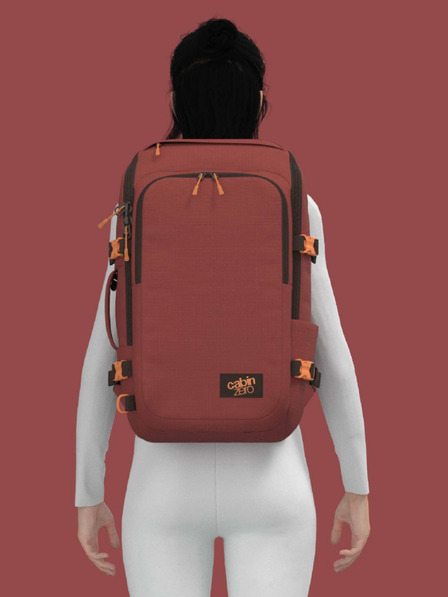 CabinZero Rucksack CabinZero Adv Pro 32L Sangria rot