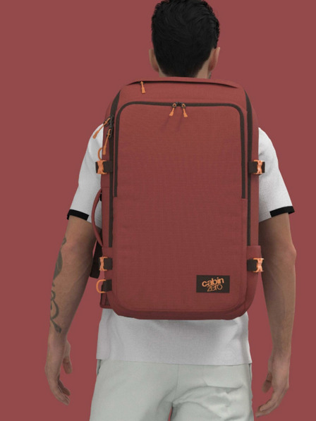 CabinZero Rucksack CabinZero Adv Pro 42L Sangria rot