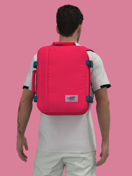 CabinZero Rot CabinZero Classic 28L Miami magenta Rucksack