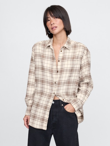 GAP Oversize Flanellhemd Big Shirt GAP