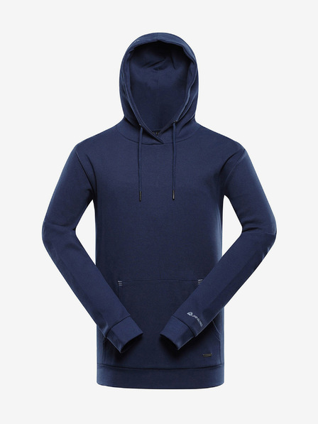 ALPINE PRO Blauer Herren-Kapuzenpullover Alpine Pro MALM