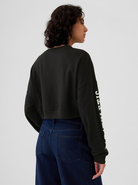 GAP Cropped Sweatshirt mit Logo GAP