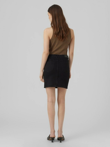 Vero Moda Schwarzer Damen-Denim-Rock Vero Moda Luna