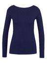 Orsay Dunkelblaues Damen-Langarmshirt ORSAY