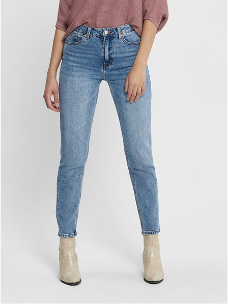 ONLY Blaue gerade geschnittene Jeans ONLY Emily