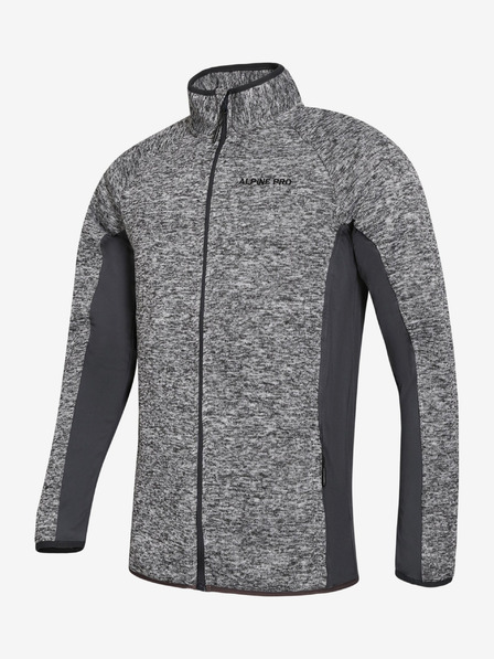 ALPINE PRO Herren Sweatshirt ALPINE PRO QELEN dunkelblau grau